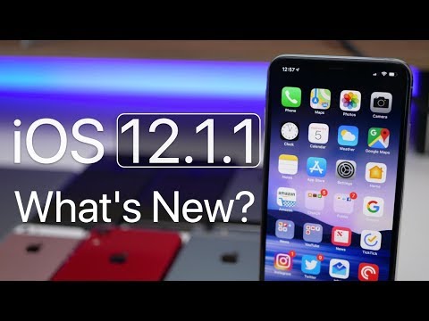 iOS 12.1.1 is Out! -  What's New? Video