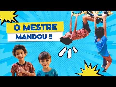 Brincadeira: "O MESTRE MANDOU" no parquinho! #brincadeiras #educativo #crianças #infantil