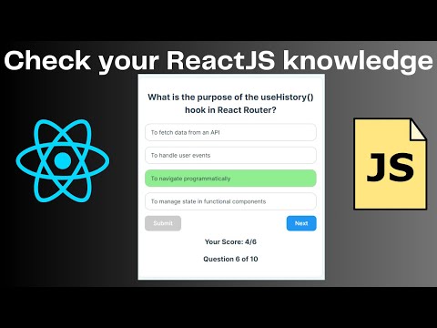 Watch Quiz App on YouTube