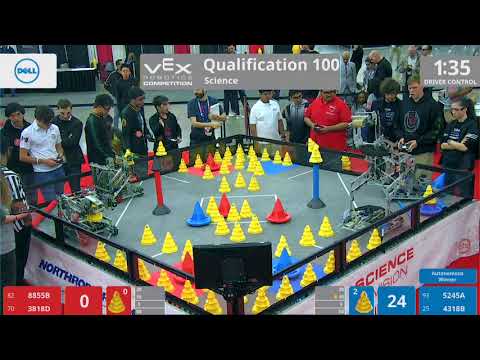 2018 VRC Sci Q100 - 8855B 3818D vs 5245A 4318B - 15 to 74