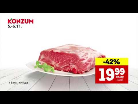 Konzum vikend akcija od 05.-06.11.2016.