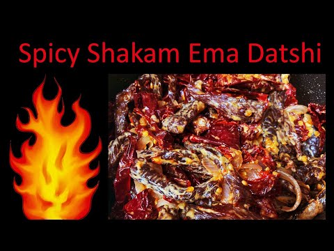 Spicy Shakam Ema Datshi(Dried beef chilli cheese) | Bhutanese Recipe | Simple recipe |My version