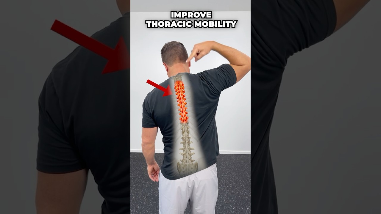 Improve Thoracic Mobility and Decrease Upper Back Pain! Here’s How…