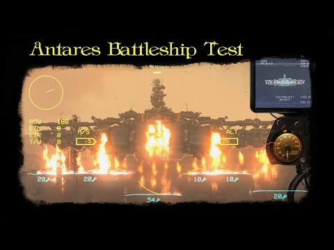 Highfleet: Antares Battleship Test