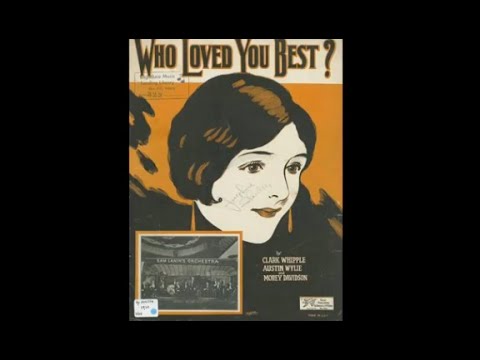 "Who Loved You Best?" Sam Lanin and His Roseland Orch (Columbia, 1925) Red Nichols, Jimmy Dorsey