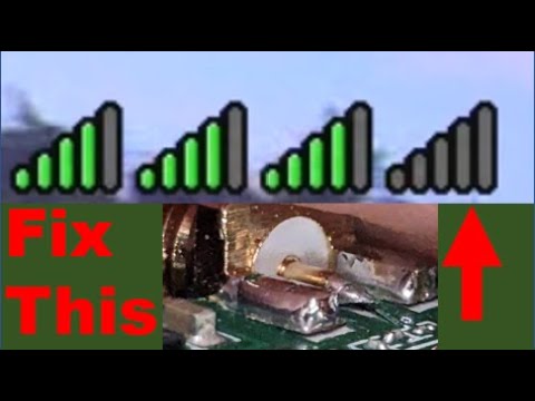 HDZero Goggles top SMA low signal repair