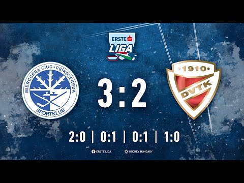 Gólösszefoglaló EL 125 - Sport Club Csíkszereda - DVTK Jegesmedvék 3-2 20230106