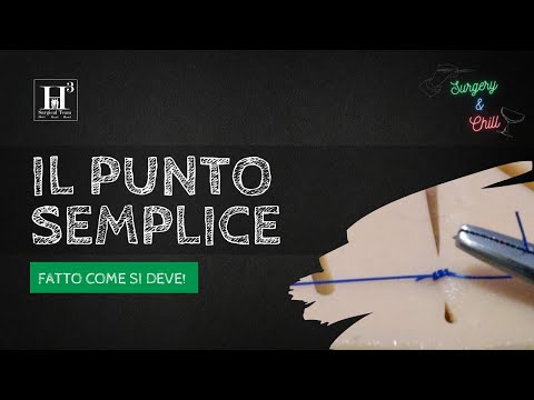 Il punto semplice... fatto come si deve! Surgery&Chill