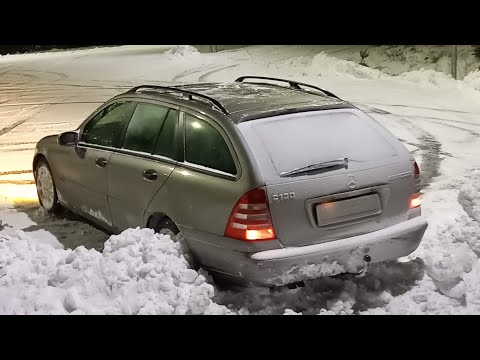 Winter Drift Sweden RAW (Mercedes c180)