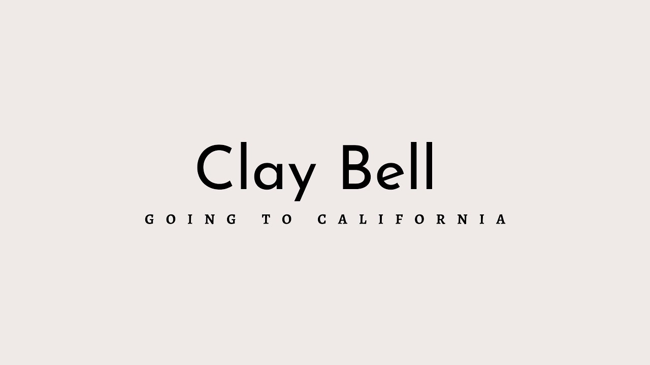 Promotional video thumbnail 6 for Clay Bell