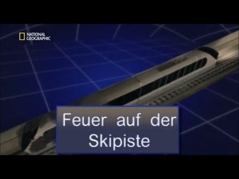 8 - Sekunden vor dem Unglück - Feuer auf der Skipiste