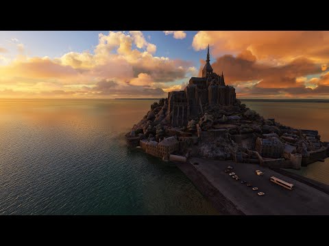 Mont Saint Michel! | Microsoft Flight Simulator 2020