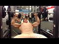 Incline bench press + dumbbell press