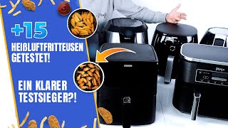 Heißluftfritteuse Test XXL 2024 ✅ | Über 15 Heissluftfritteusen getestet ► Ein klarer Gewinner?!