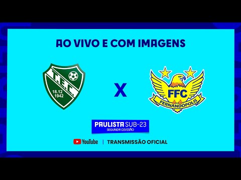 JOGO COMPLETO: TANABI X FERNADÓPOLIS | 1ª FASE  | PAULISTA SUB-23 SEGUNDA DIVISÃO