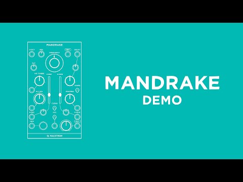 Demo MANDRAKE - Kick Drum Synthesizer by Malstrom