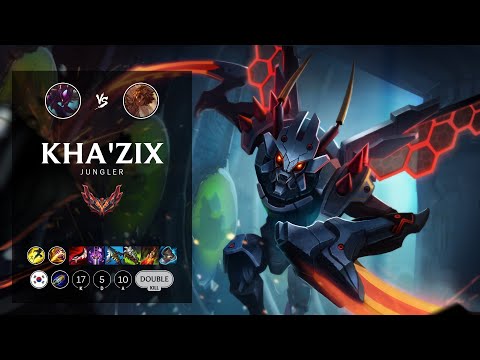 Kha'Zix Jungle vs Taliyah - KR Grandmaster Patch 12.12