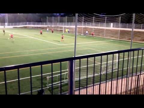 Gol del Rayo SAB Juvenil contra La Eliana. Es el 2-1