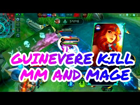 GUINEVERE IS NOT EASY KILL MAGE AND MM | MOBILE LEGEND ...