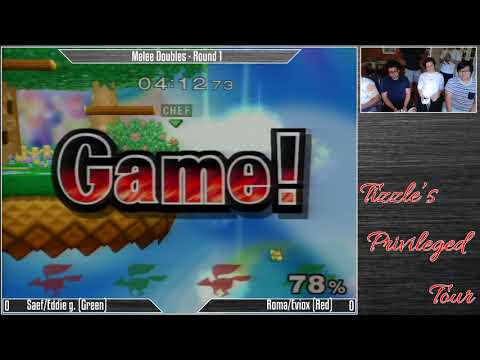 Tizzle's Priviliged Tour (Doubles) - Saef/Eddie g. (Green) Vs. Roma/Eviox (Red)