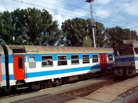 ČD 460.083/084 (Švýcary) a 460.071/072 rozjezd Prostějov