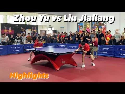 Retired Zhou Yu 周雨 vs Provincial Player Liu Jialiang | 2022 Kuaifu Team Cup Highlights