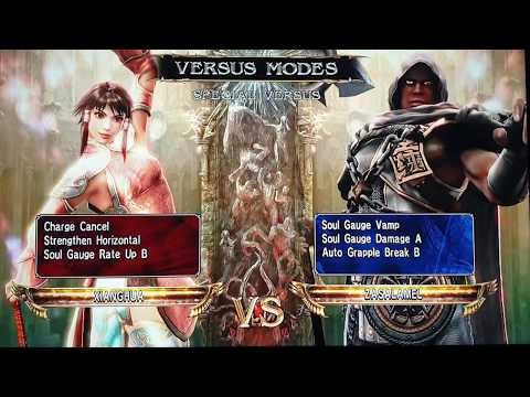 Xianghua VS Zasalamel SoulCalibur4 Solo Fight Game X-box Special Versus Mode Soul Calibur 4 Modified