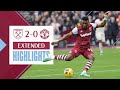 Extended Highlights | Big Christmas Win At Home | West Ham 2-0 Manchester United | Premier League