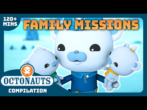 @Octonauts - 🐻‍❄️ Polar Bear Family Arctic Missions 🐾🧊 | 2 Hours+ Compilation
