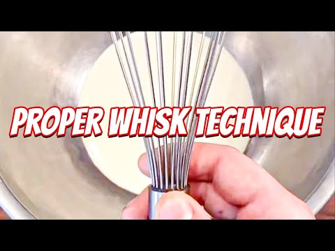 The Right Technique For Whisking Cream