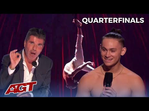 Simon Cowell Says16-Year-Old Aidan Bryant is the BEST Act of America's Got Talent Live Shows!