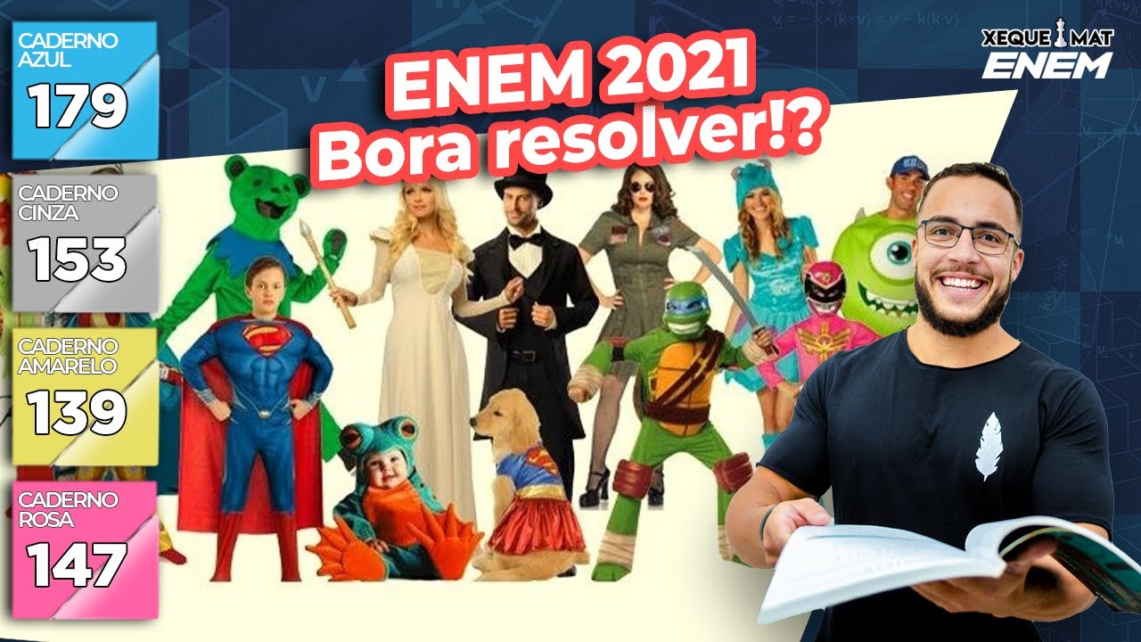 Watch Now 🟣 Questão 179 - Caderno Azul | Análise Combinatória | MATEMÁTICA ENEM 2021 🟣 Questão 179 - Caderno Azul | Análise Combinatória | MATEMÁTICA ENEM 2021