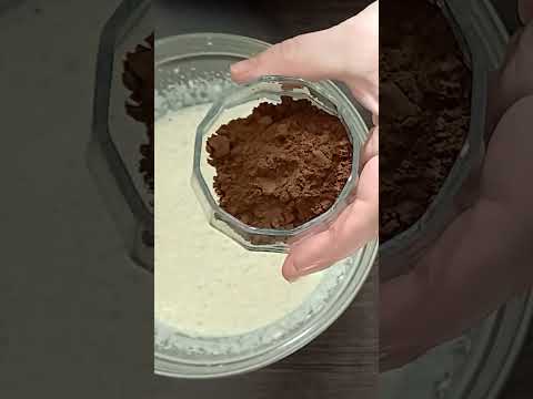 Baking chocolate cake, Homemade cake