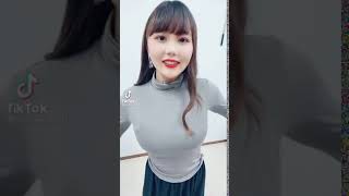 【TikTok】rubber suits❤️爆乳?おっぱい揺れてる　　#Shorts