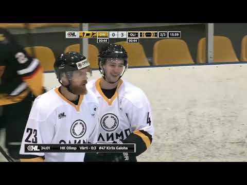 25.09.2019 OHL: HK Dinaburga - HK Olimp highlights