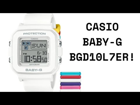 CASIO BABY-G BGD-10L-7ER Watch Review!!