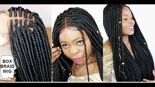 BOX BRAIDS WIG YOU MUST TRY (BOX BRAIDS) | First Time