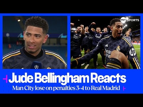 "CITY WERE THE FAVOURITES" ???? | Jude Bellingham | Man City 1-1 Real Madrid (3-4 on penalties) | #UCL