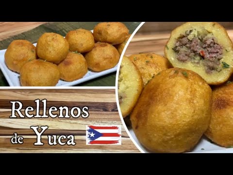 Rellenos de Yuca Puertorriqueños (Puerto Rican...