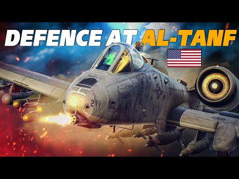 Defence At Al-Tanf | A-10C Warthog Defends U.S Base | Digital Combat Simulator | DCS |