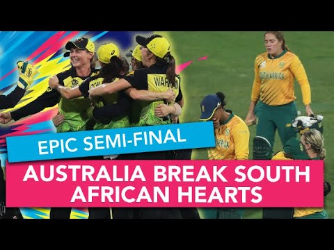 Relive Australia's thrilling semi-final win | Women's T20 World Cup
