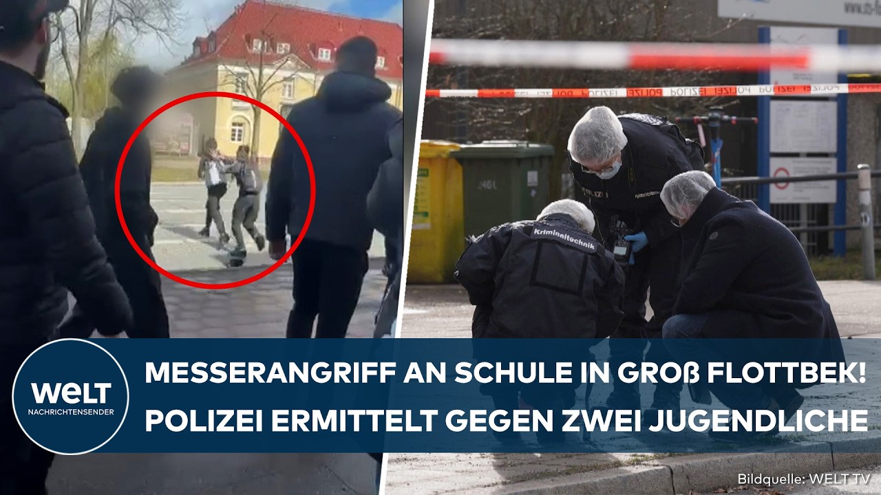 HAMBURG: Messerangriff an Schule in Groß Flottbek! 13-Jähriger verletzt – Polizei ermittelt