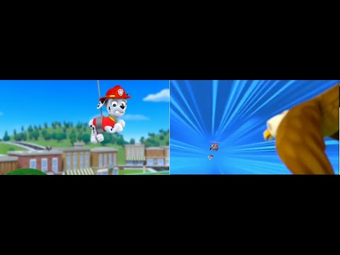 PAW Patrol: Skye And Marshall Face Their Fears. (Part 3/3).