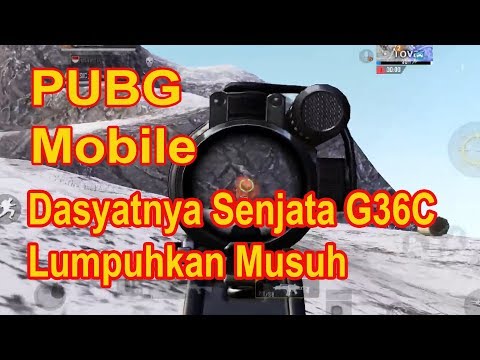 DASYATNYA SENJATA G36C LUMPUHKAN MUSUH - PUBG Mobile Indonesia