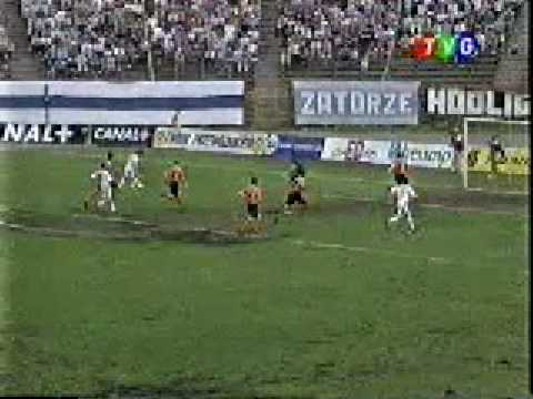 Skrót meczu MOKS Stomil Olsztyn - Zagłębie Lubin (1996)