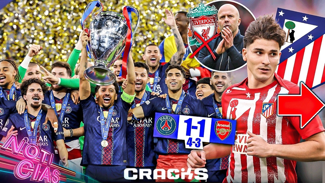 ¡PSG bicampeón de Champions! ¿Polémica? | Julián ya NO quiere al Atleti | Liverpool si DT