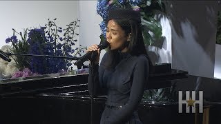 Jhené Aiko Performs At Nipsey Hussle&#39;s Memorial Service