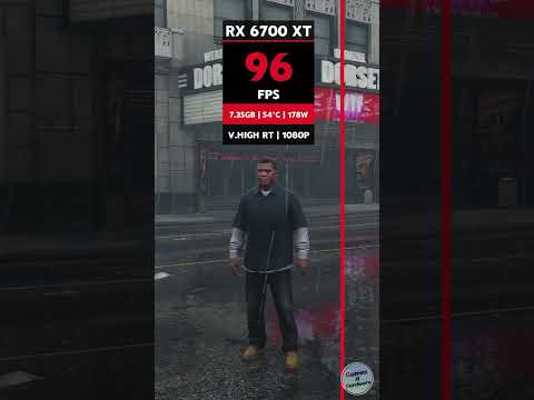 RX 6700 XT Ray Tracing in GTA 5 Looks INSANE!