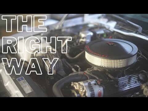 How to Install an Open Air Cleaner on a 305 TBI | Third Gen Camaro Project | Episode 33