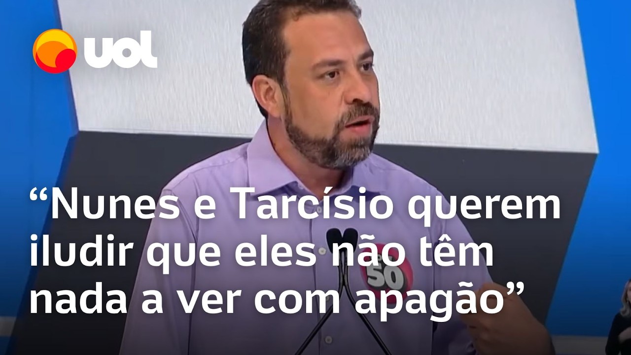 Boulos culpa Nunes, Tarcísio e Enel por apagão em São Paulo e diz que 'empresa tem que ser tirada'